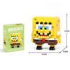 Cartoon Figurine Micro Bricks: Educational Toy for Kids