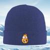 Funny orange fruit cartoon happy face Men Women Unisex Knitted Hat Beanie Pullover Cap Winter Thermal Warm Christmas Outdoor Cyc