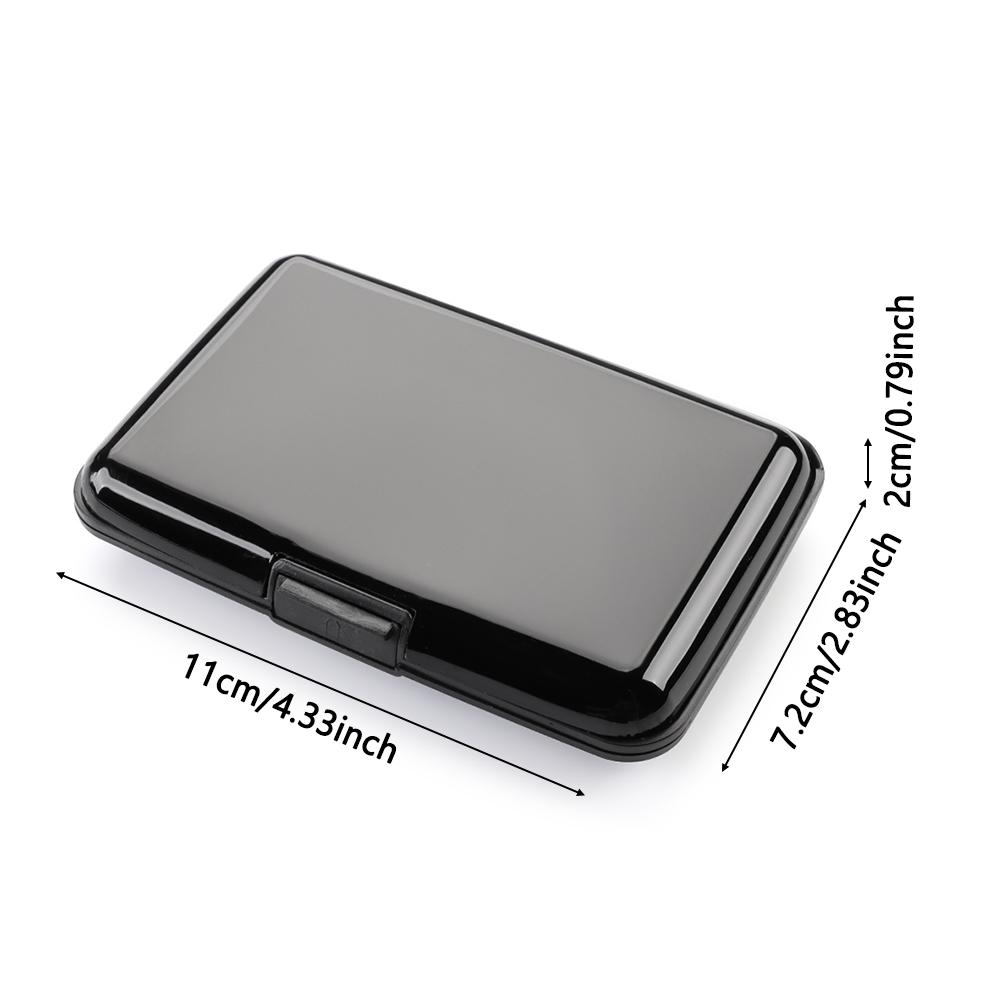 Men Women RFID Blocking Metal Aluminum ID Card Case RFID Wallet Credit Card Holder Coin Purse