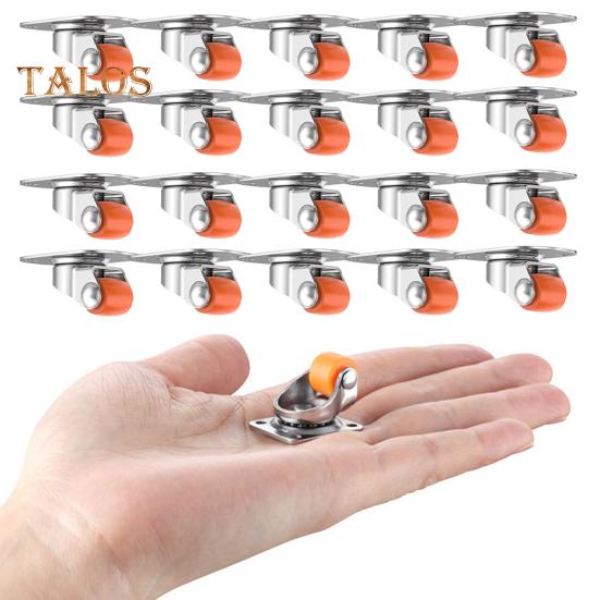 20 шт. самоклеящихся роликовых колес, грузоподъемность 30 фунтов, поворот на 360 градусов, плавное вращение, универсальные роликовые колеса