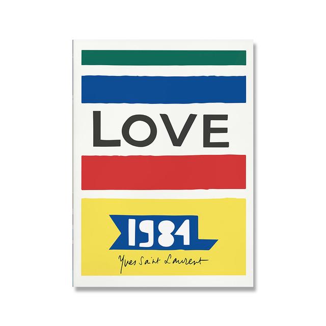 Nordic Style Modern Love Exhibition Poster Wall Art Canvas Painting Simple Love Living Room Home Decoration Painting No Frame