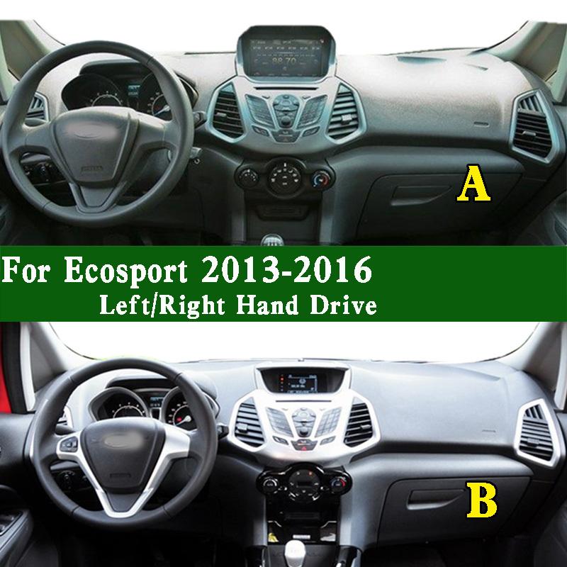 Для Ford Ecosport МТ EU 2013-2016 Коврик на панель приборов Чехол на приборную панель Защитная накладка на панель приборов Накладки от грязи на панель приборов