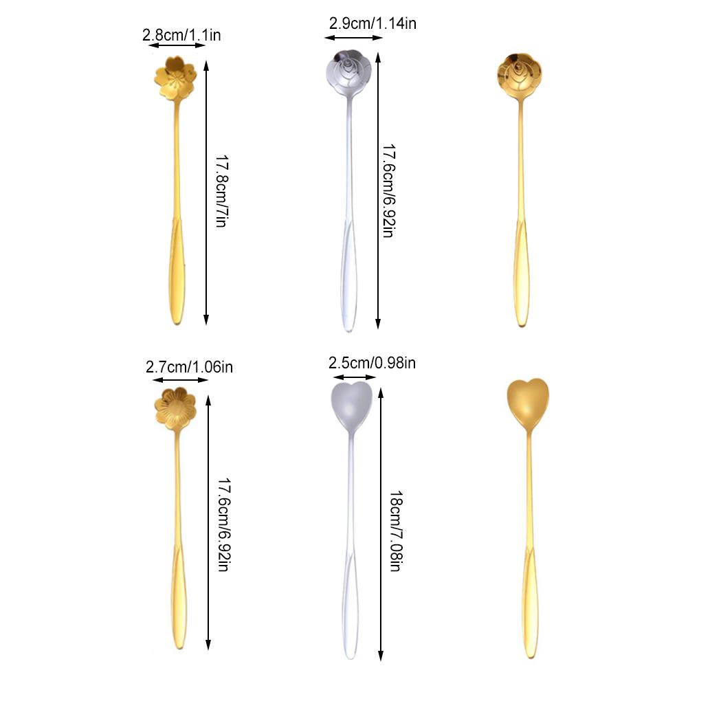Десертная ложка из нержавеющей стали Стильная на все случаи жизни Чайные ложки из нержавеющей стали Металлическая чайная ложка