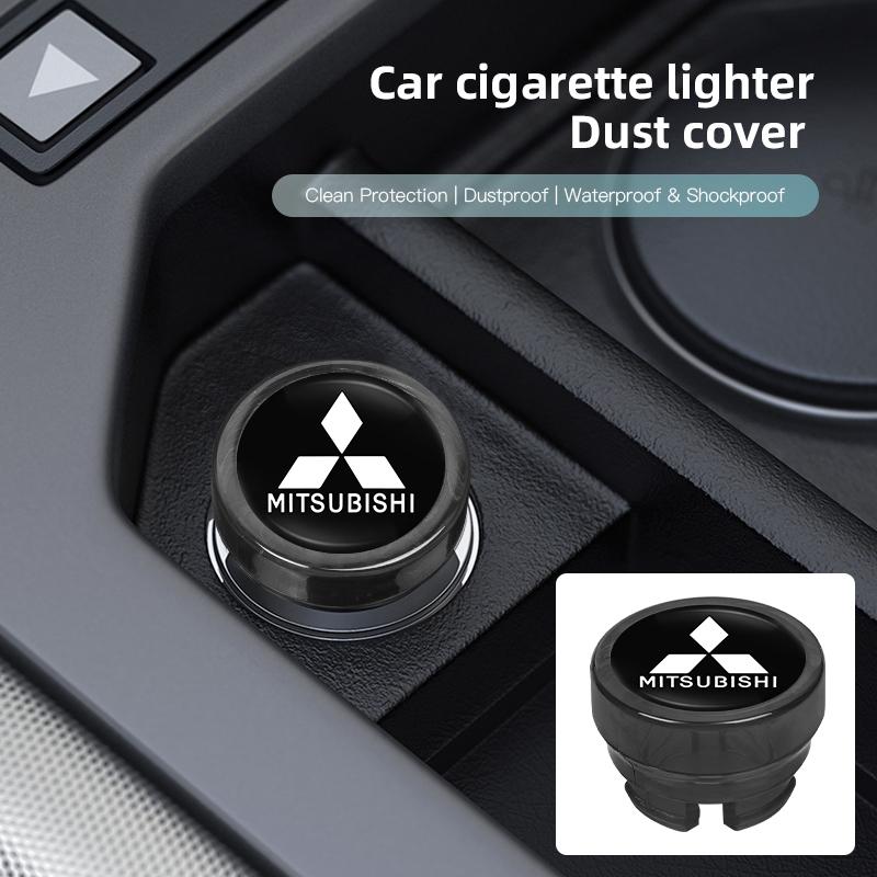 bzdn5 Car Cigarette Lighter Dust Cap Power Port Dustproof Cover Plug For Mitsubishi Lancer Ralliart ASX Mirage Pajero Xpander Attrage