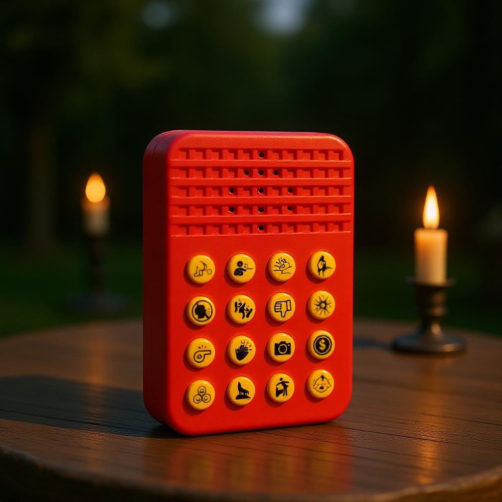 Sound Effects Machine 16 Hilarious Sound Buttons for Kids for Halloween Party Games