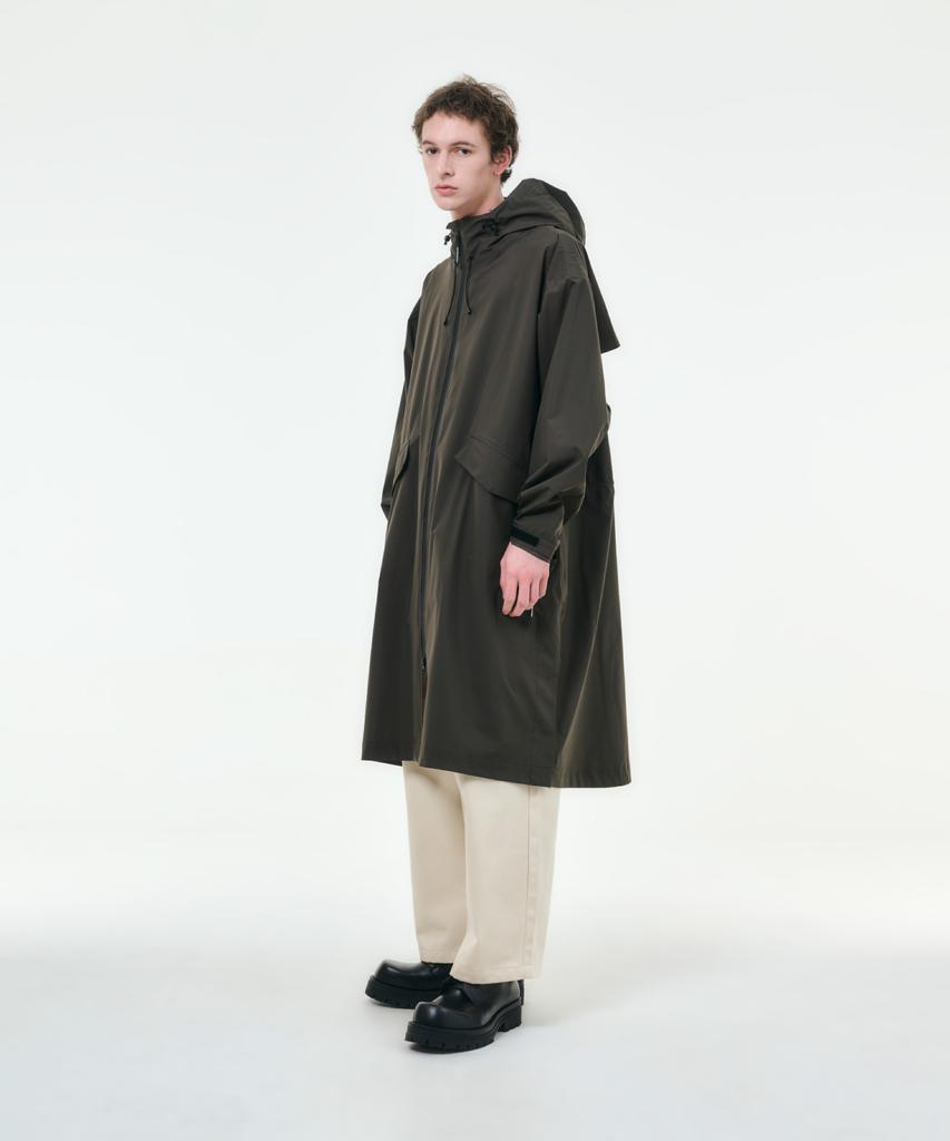 Whether Weather Hwaseong Men'S Weather Coat Essential Collection Dark Khaki