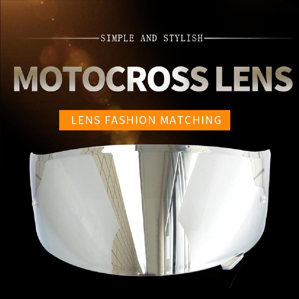 Motorcycle Anti-UV Anti-Scratch Wind Shield Helmets Lens Visor Replacement for