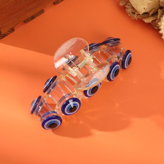 Хэллоуин Декор тыквы Коготь для укладки волос Заколка для укладки на затылке Заколка для волос в виде акулы Противоскользящая заколка с перекрестными зубами Толстые заколки для волос Аксессуары для волос