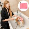 Waterproof Pet Bath Cap Adjustable Buckle Dog Ear Protection Shower Hat Prevents Water Intrusion Dog Ear Covers for Bathing And Rain Showers