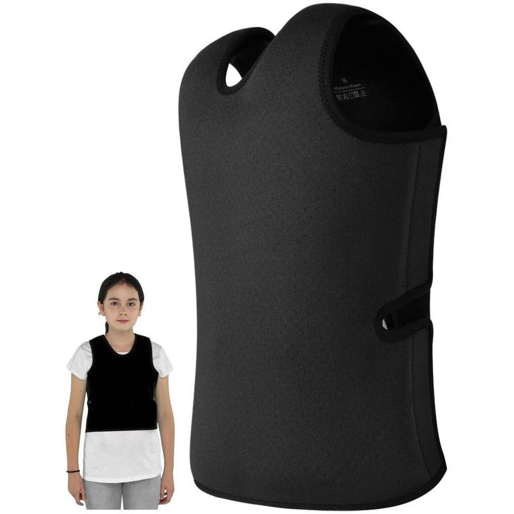 Black Compression Vest Breathable Deep Pressure Vest High Quality Sensory Vest  for Kids