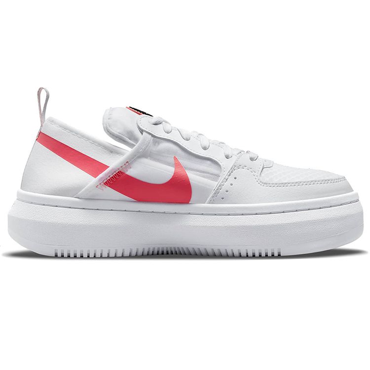 Nike Court Vision Alta TXT White Magic Ember Женские кроссовки Crimson-Bliss Light-Soft-Pink CW6536-101