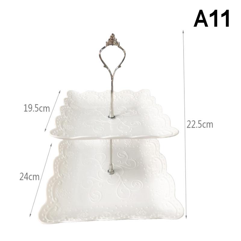 2/3-ярусная подставка для кексов, сервировочная подставка, десертная башня, поднос для фруктов, для чаепития, детского праздника, свадьбы, рождественской вечеринки