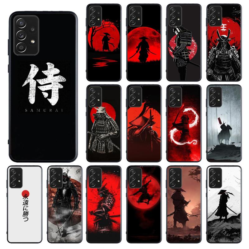 Samurai Oni Mask Phone Case for Samsung Galaxy A13 A22 A12 A32 A71 A11 A21S A33 A52 A72 A51 A50 A70 A31 M31 Funda Coque Case