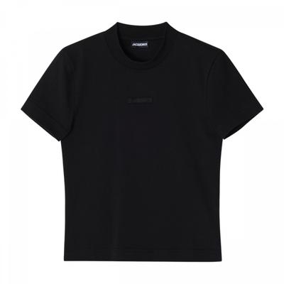 JacquemuS 241jS133 2031 990 Le GloSS Логотип Женская футболка с коротким рукавом