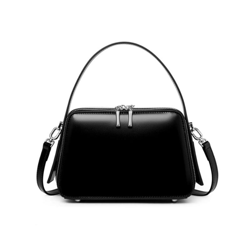Небольшие сумки через плечо из натуральной кожи для женщин, модные дизайнерские кошельки с ручкой сверху, женские сумки