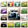 Home Bed Cover 3D Cool Football Prin Bedding Duvet Covers Set Single Double King Size Pillowcase Polyester Quilt Cover