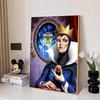Disney Diamond Painting Classic Illustration of The Evil Queen From Snow White 5D Diamond Painting Art Embroidery Cross Stitch Room Decoration