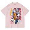 230 Gsm 100% Cotton Dandadan V25 Okarun Print Unisex Heavy Cotton T Shirt