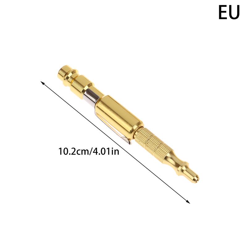 Регулируемые карманные пневмопистолеты Eu/Us, Промышленный стиль 1/4 дюйма "M" Быстросъемный штекер, Пневмопистолеты-ручки для очистки от пыли