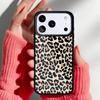 Чехол для телефона под леопардовую шкуру для iPhone 17 16 15 14 13 Pro Max Задняя крышка для 12 11 Pro Coque