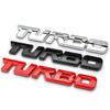 Автомобильная наклейка с турбонаддувом, турбо, металлический сплав, 3D значок, аксессуары для модификации автомобиля, задняя маркировка, боковая маркировка, декоративная автомобильная наклейка
