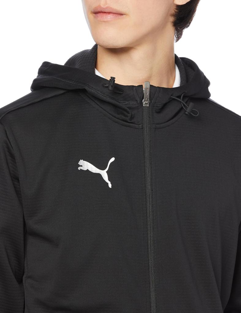 PUMA TeamFINAL Training Softshell Soccer Size Black Size L Men's Jacket, 659393, (03),