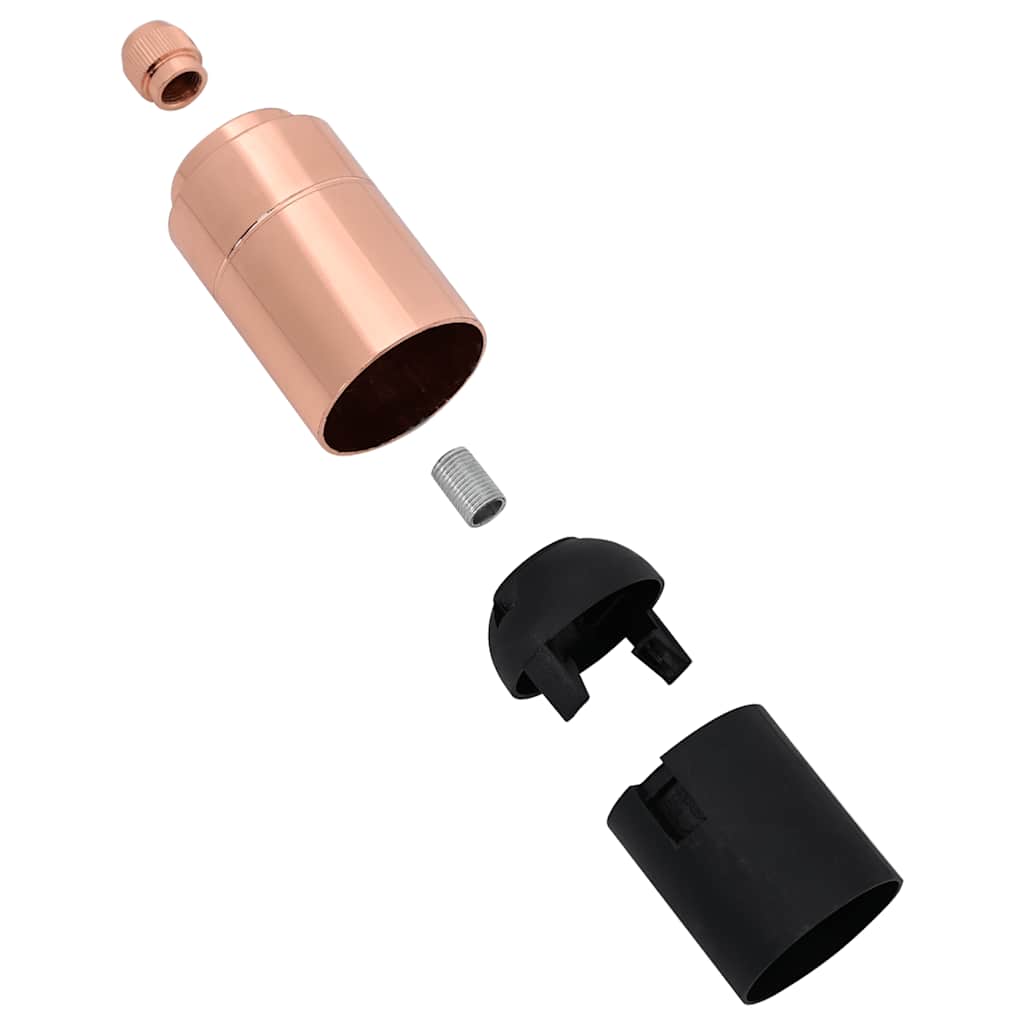 Lamp Holder Set 2 pcs Rose Gold E27