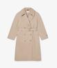 Lacoste Women'S Gabardine Trench Coat Bf6838-56G X6F