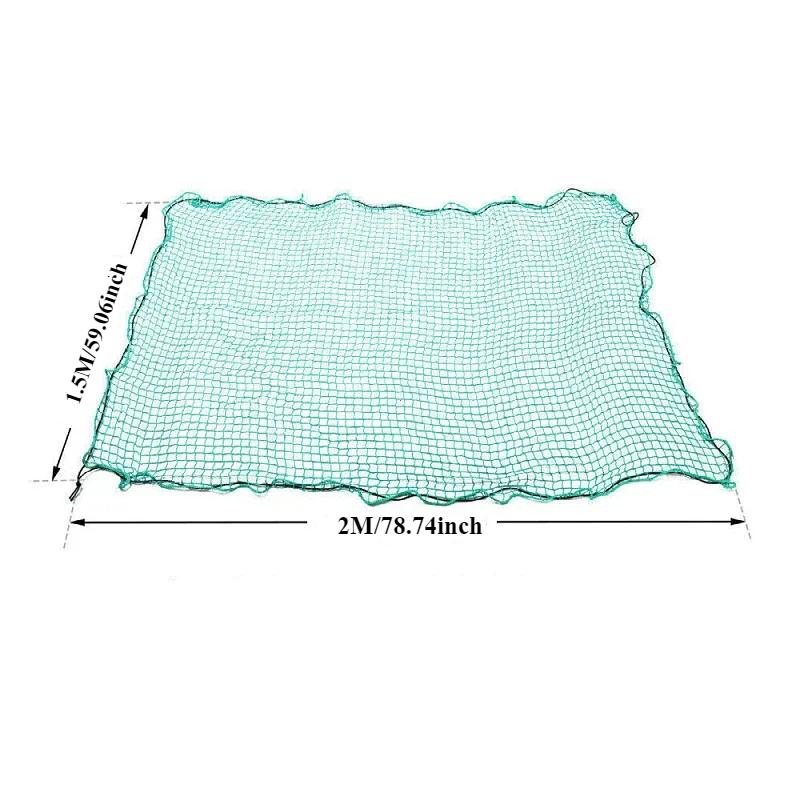 Car Universal Green Truck Cargo Accessories Roof Polyethylene Professional Trailer Net Extend Mesh Cover Luggage Strong