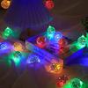 LED Disco Ball String Light Christmas Tree Decorations Battery Operated Mirror LED