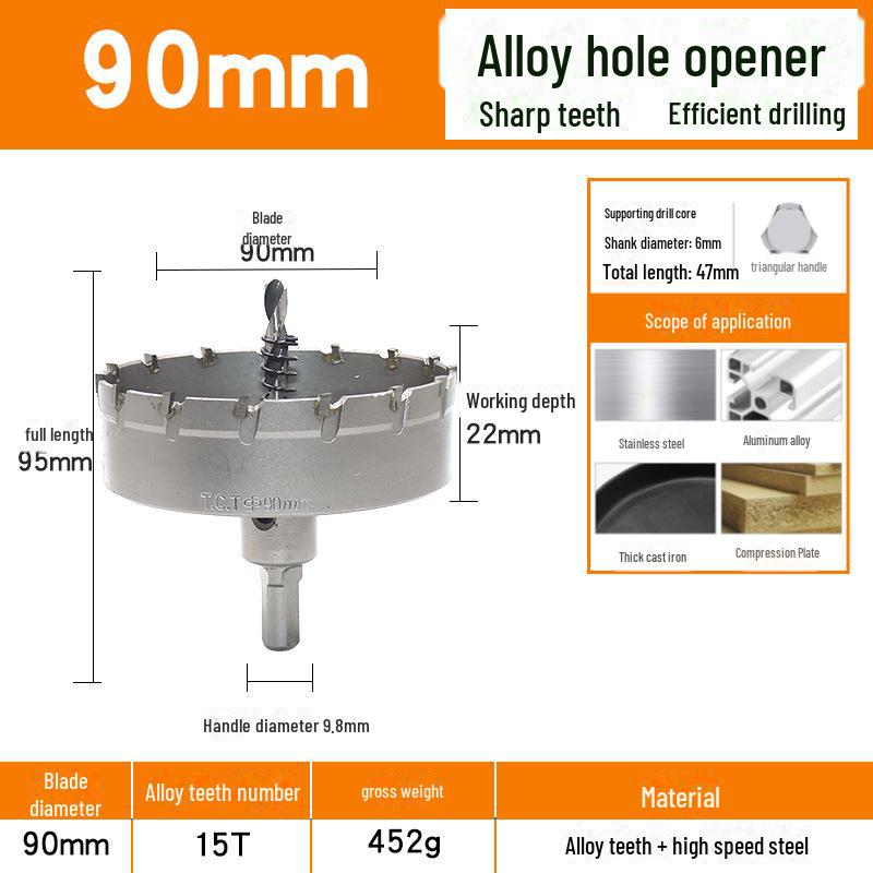 Твердосплавный инструмент для открывания отверстий по металлу: Сверлильный риммер из нержавеющей стали, меди и алюминиевого сплава