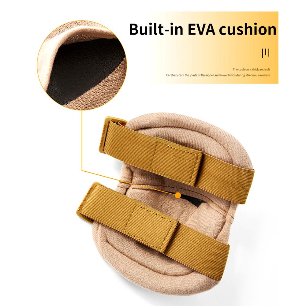 4 шт., тактический наколенник, локоть CS, военная защита, армейский страйкбол, спорт на открытом воздухе, охота, наколенник, защитные накладки для снаряжения, поддержка