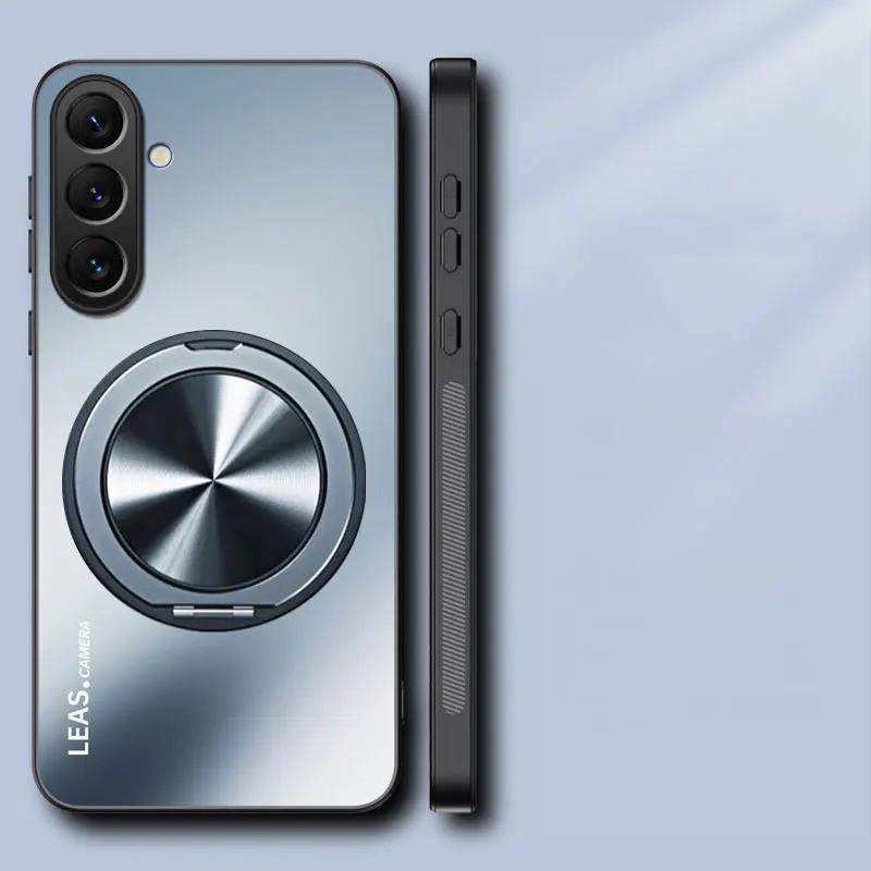 Матовый твердый ПК противоударный чехол для POCO F7 Pro X7 Pro F7 Ultra M7 Pro с магнитной подставкой-держателем, чехол-бампер для телефона для Redmi Turbo 4 Pro