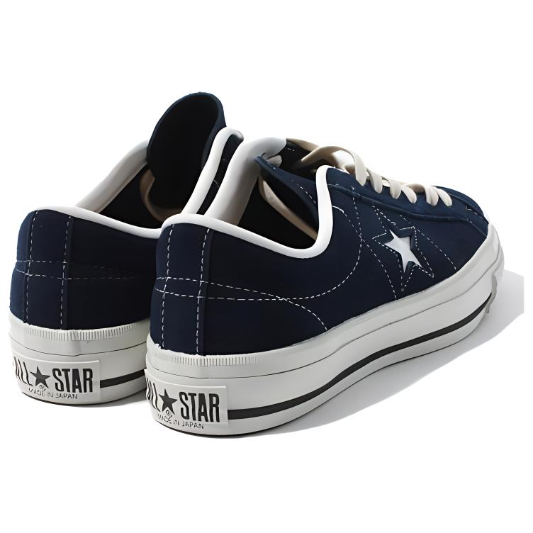 Converse Кеды унисекс Billys X One Star J из замши, повседневные, удобные, с низким верхом, парусиновые кроссовки, сине-белые 35200770
