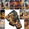 Running Wild And Free Horse Cover for Apple iPhone 16 14 15 Plus 11 Pro Max 16E ProMax + 15Plus 16+ 14+ Coque Phone Case