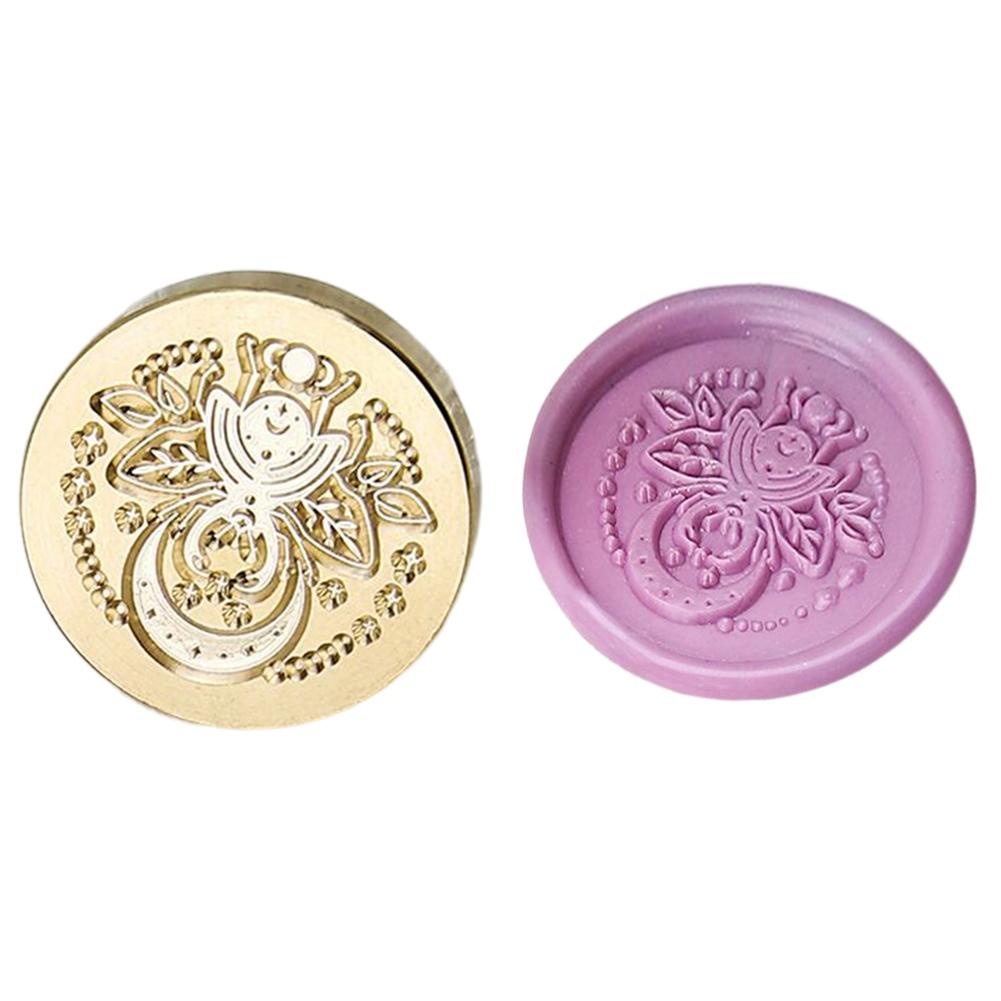 Штамповая головка серии Star Moon DIY, медная головка для ручного счета для подарка, скрапбукинга