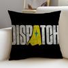 Rock DDispatchS Cushion Cover Breathable and skinfriendly linen pillowcase square removable and washable cushion