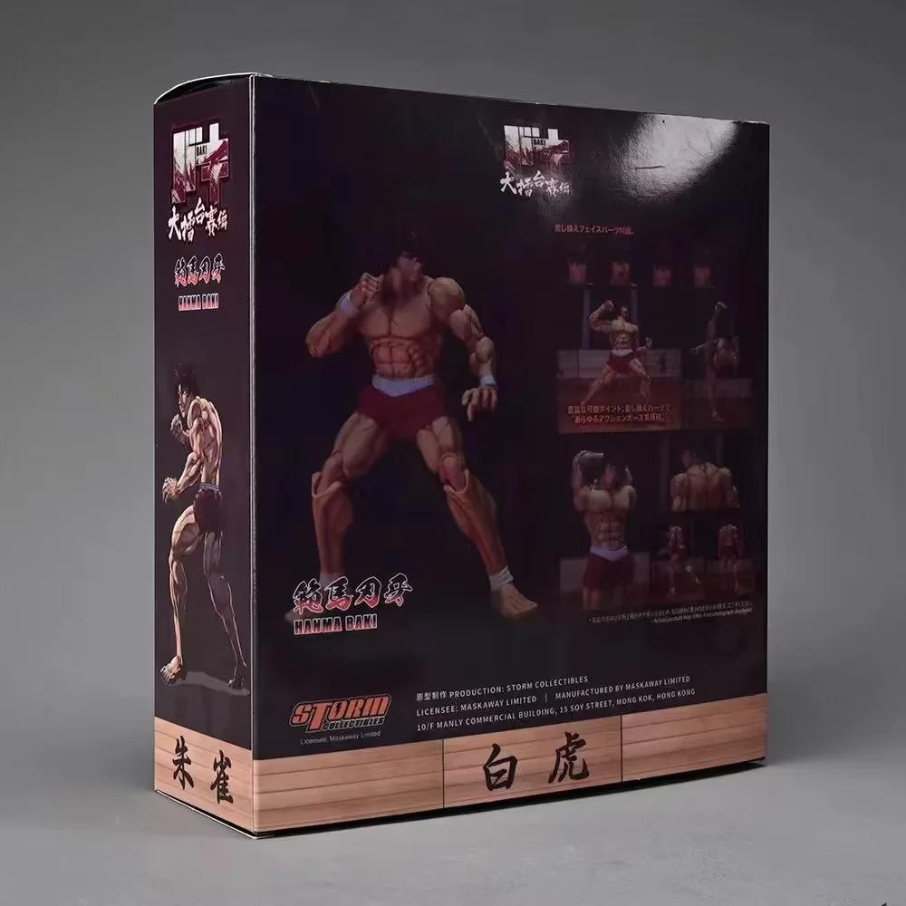 Фигурка Baki Hanma Ko St Storm Toys Baki Kibk 01 Son Of Ogre, аниме-фигурки, Коллекционная модель куклы, игрушки Ko, детский подарок