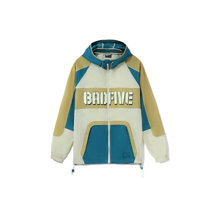 Куртки Li Ning Мужские Хаки Синий С капюшоном Умеренные Другие AFDR371-1