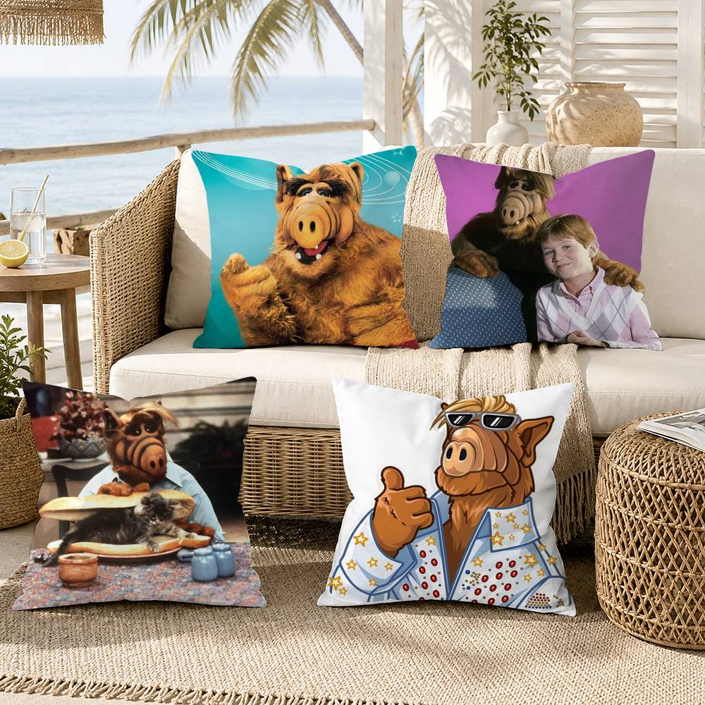 TV Series Alf Pillow Case for Sofa Living Room Home office Decor Protective Cover
