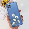 Чехол для Samsung M32 Чехол Galaxy M32 SM-M325F Милый Модный Цветок Мультяшный Мягкие Чехлы Для Samsung M22 F22 M52 5G SM-M526B Бампер