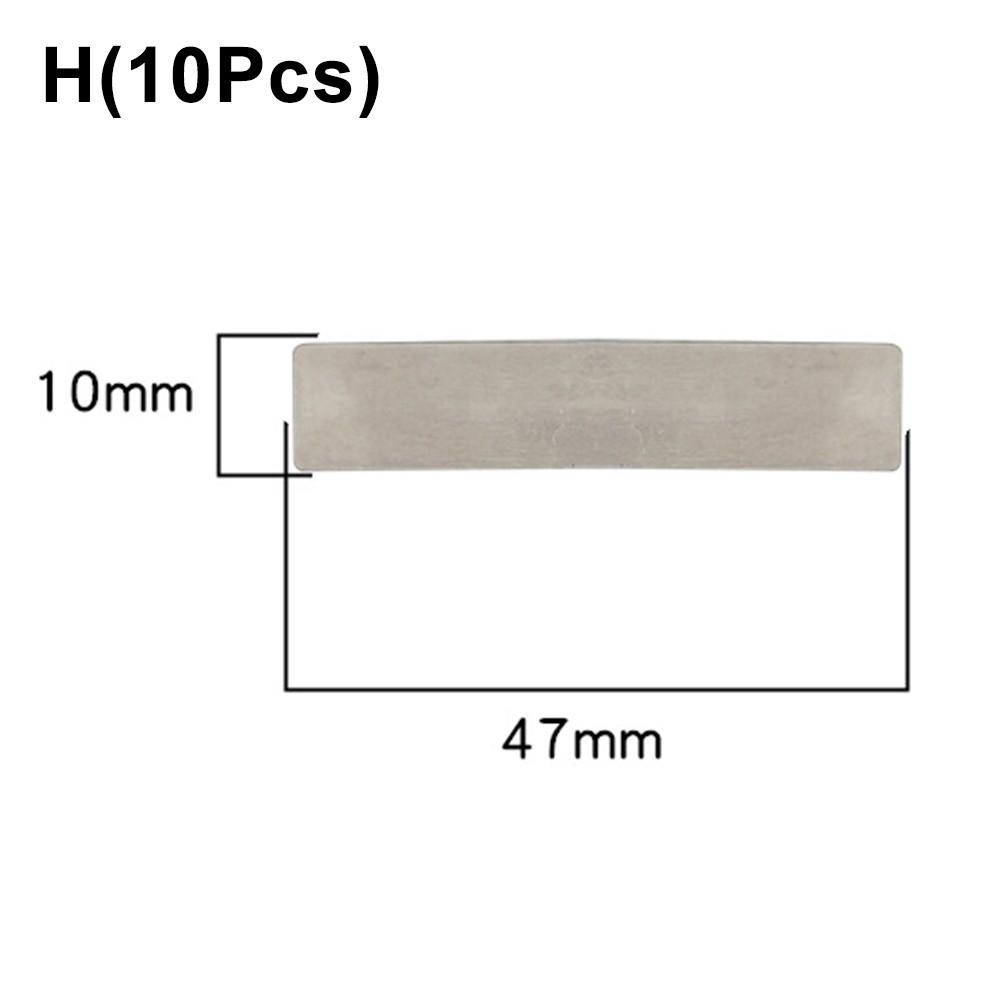 For Air Compressor Pump Head Valve Plate Metal 10Pcs