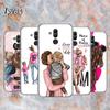 Baby Mom Girl Fashion For Huawei Mate 40 30 20 20X 10 RS P Smart 2021 2020 Z S Pro Plus Lite 2019 Phone Case Shell