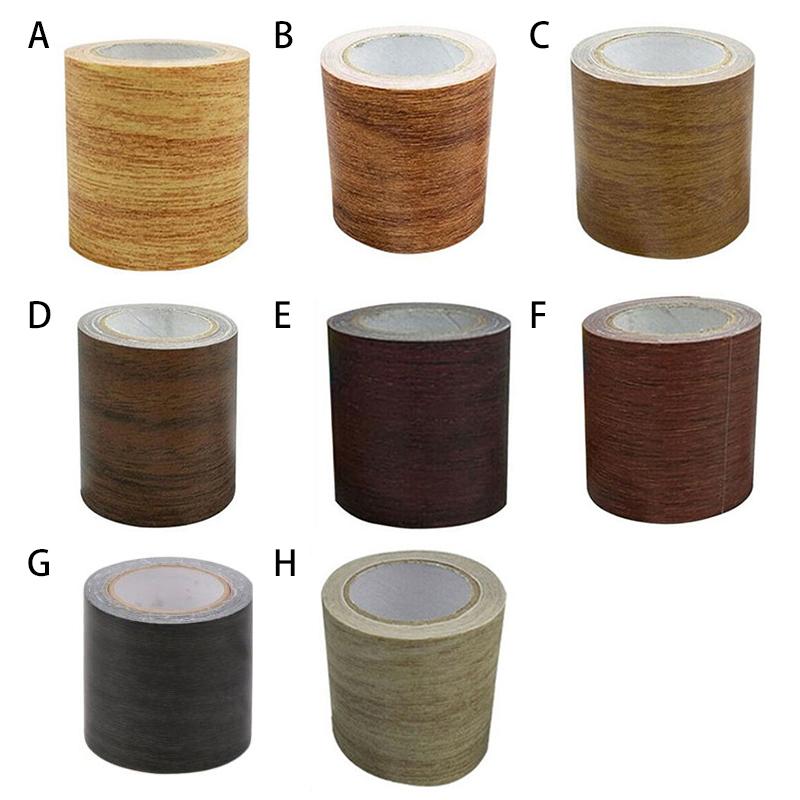 4,57 м/рулон, домашний декор, клейкая лента для ремонта, реалистичная текстура древесины для мебели, кухонных гаджетов