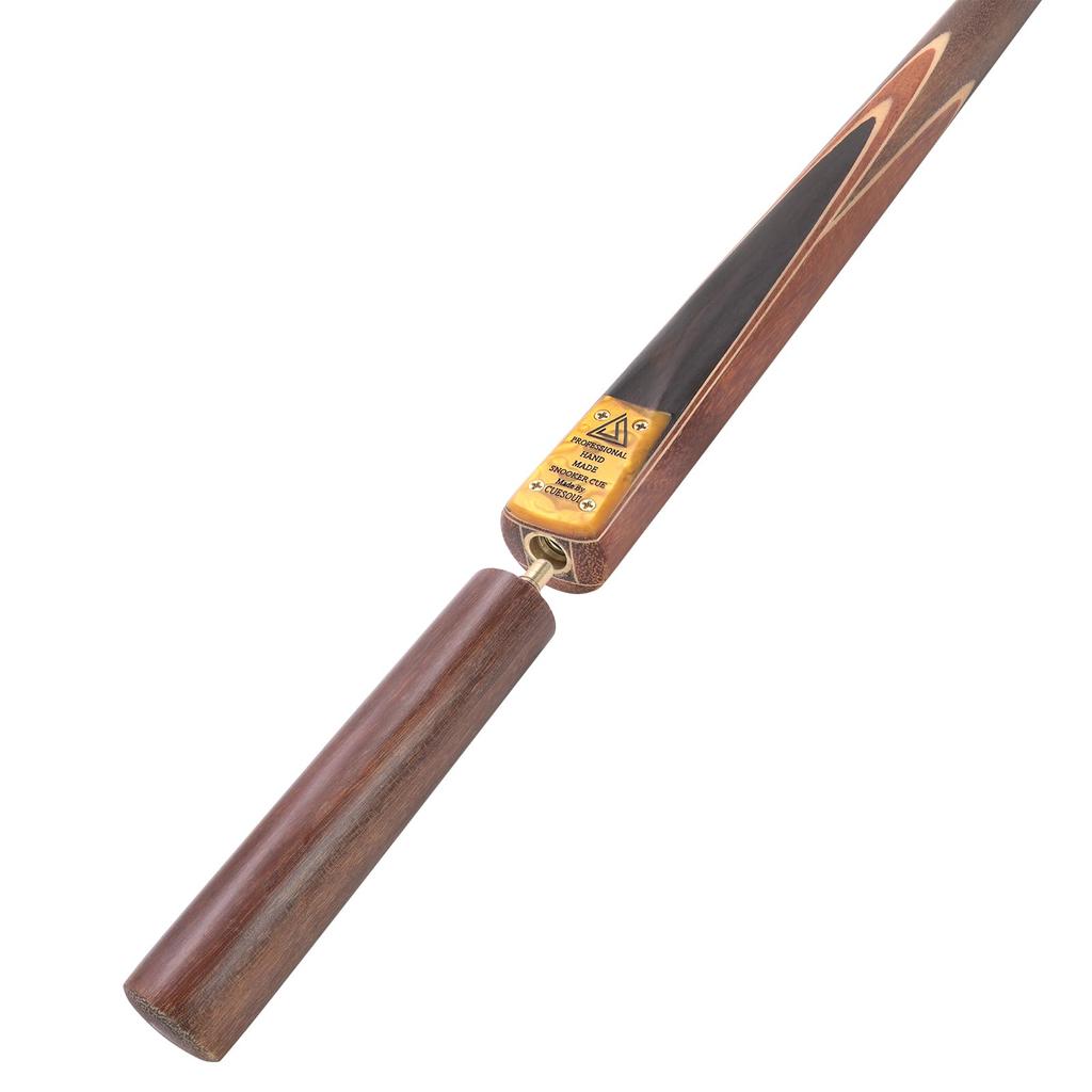 CUESOUL CUESOUL 57 Inch Handcraft Joint Snooker Cue Extension Cue Lightweight Molded Cue Case 3/4 + + (CSSC-D305)