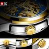 WEISIKAI 6018A Мужские часы Новые роскошные мужские часы высшего бренда с коробкой Светящиеся водонепроницаемые автоматические мужские механические часы