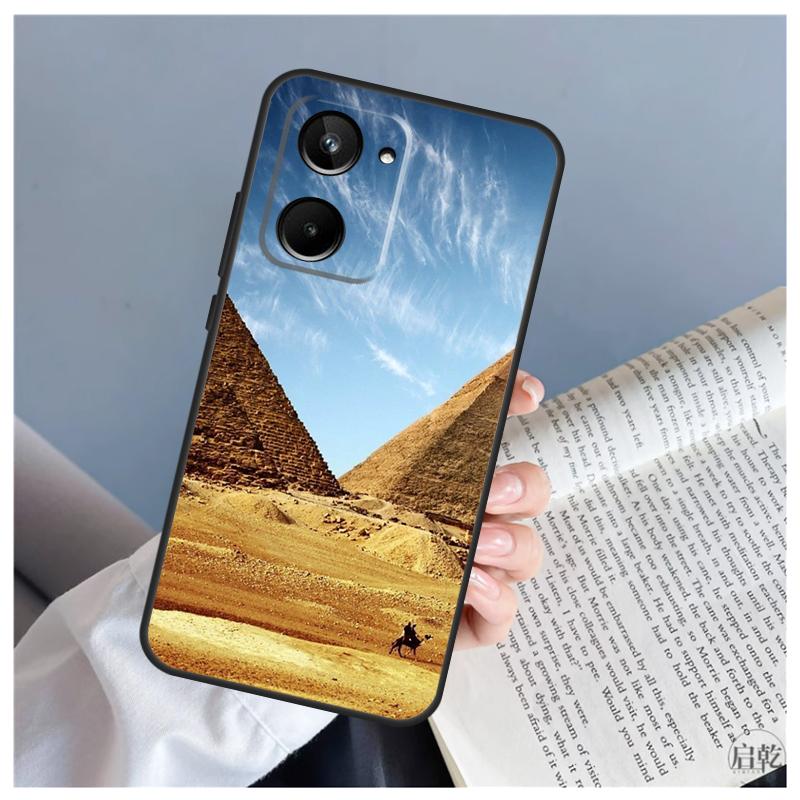 Ancient Egyptian For Realme C71 C55 C75 C67 C63 C51 C61 C53 C35 C65 11 12 13 14 15 Pro Plus GT6 GT7 Pro Case