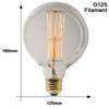 Retro Edison Light Bulb E27 40W 220V A60 ST64 G80 G95 T45 Incandescent Bulb Ampoule Vintage Edison Lamp Filament For Home Decor