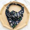 Summer Printting Hair Scarf Scrunchies Vintage Triangle Bandanas Hairband Headband Elastic Hair Bands Headwrap Hair Accessories