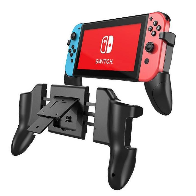 Multifunctional Adjustable Grip for Nintendo Switch/OLED Controllers and Joycon, Ergonomic Handle Grip Comfortable, Foldable, Adjustable, Accessory
